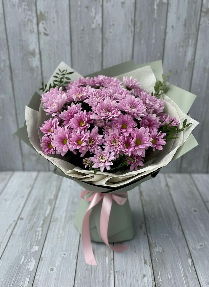 Букет цветов из: Хризантемы в Пироговском