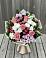 Букет цветов из: Альстромерии, Гвоздики, Розы и Хризантемы в Пироговском