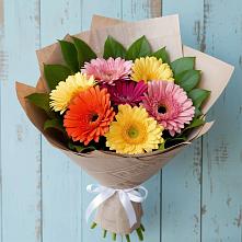 Букет цветов из:  Герберы в Пироговском
