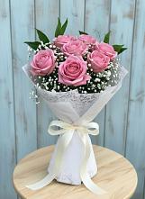 Букет цветов из:  Розы в Пироговском