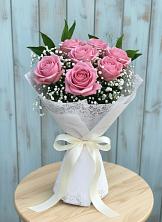 Букет цветов из:  Розы в Пироговском