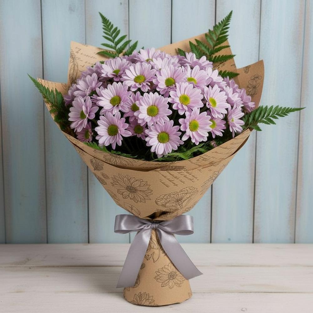 Букет цветов из: Хризантемы в Пироговском