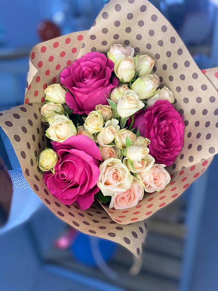 Букет цветов из: Розы в Пироговском