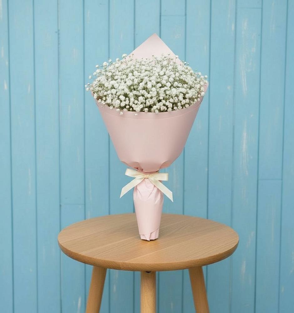 Букет цветов из: Гипсофила в Пироговском