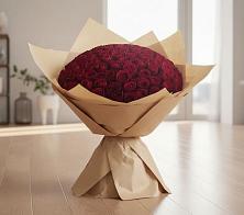 Букет 101 Красная роза в Пироговском