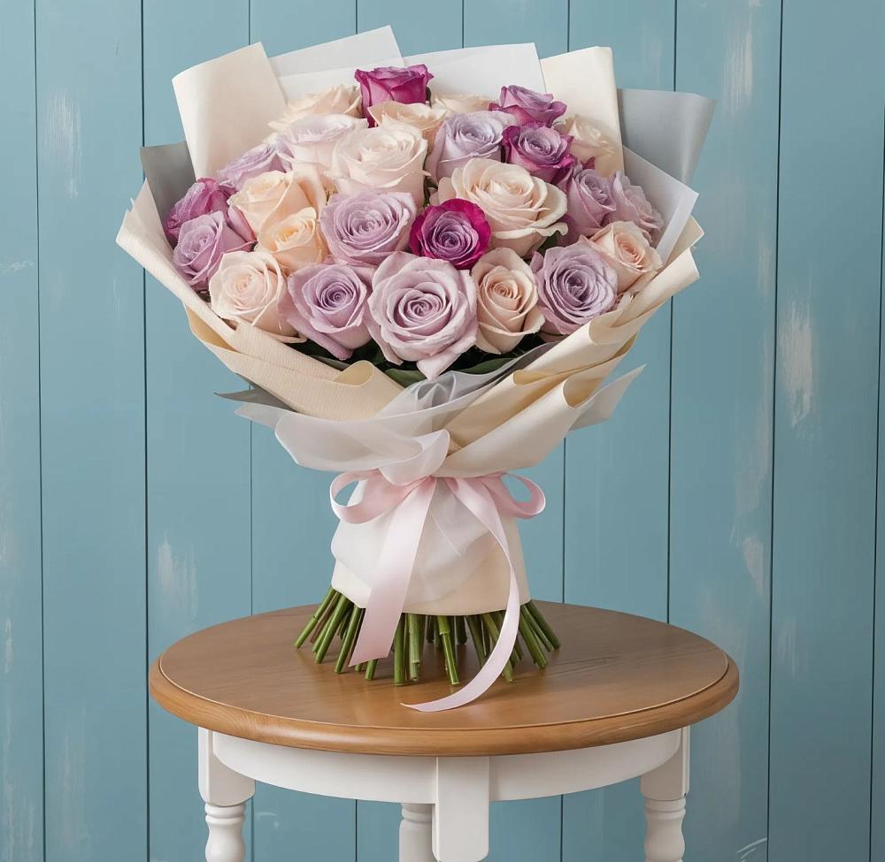 Букет цветов из: Розы в Пироговском