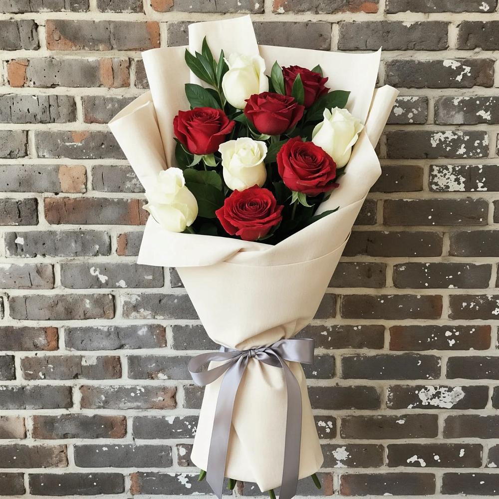 Букет цветов из: Розы в Пироговском