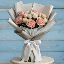 Букет цветов из:  Розы #REPLACE_PRED# Пироговском