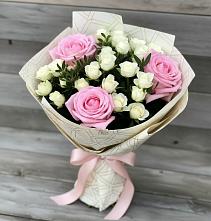 Букет цветов из:  Розы в Пироговском