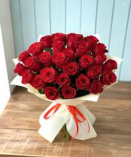 Букет 29 Красных роз в Пироговском