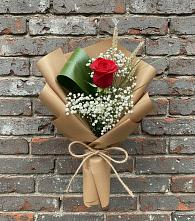 Букет цветов из:  Розы в Пироговском