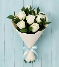 Букет цветов из:  Розы в Пироговском