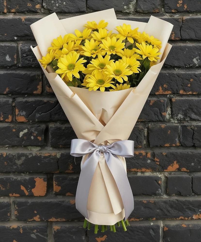 Букет цветов из: Хризантемы в Пироговском