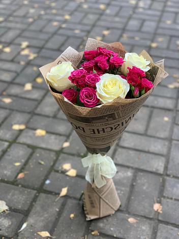 Букет цветов из: Розы в Пироговском