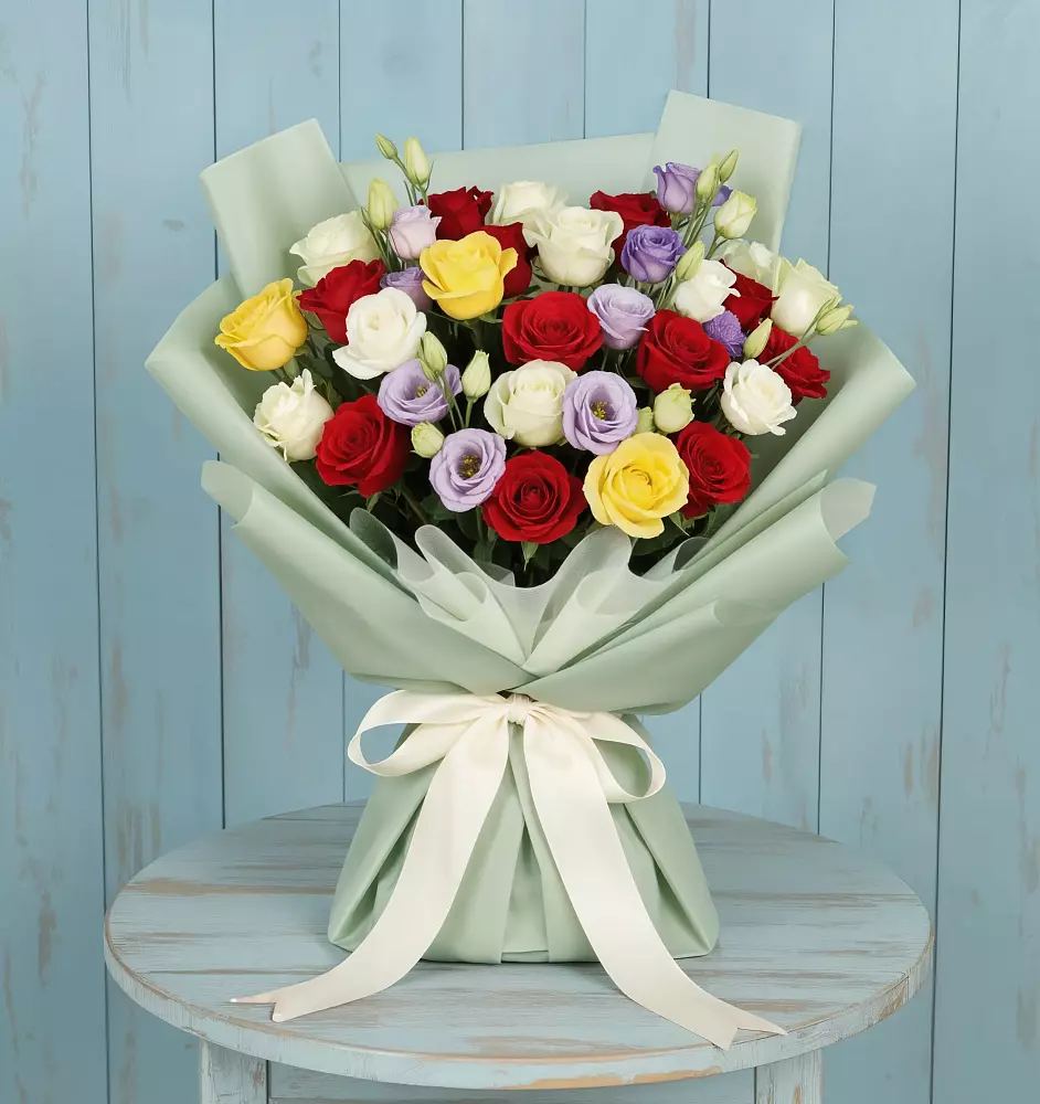 Букет цветов из: Розы в Пироговском